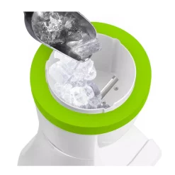 Dessert Makers Nostalgia 50 W 8 Oz. White Snow Cone Maker With Stainless Steel Blades 8 Dessert Makers Nostalgia 50 W 8 Oz. White Snow Cone Maker With Stainless Steel Blades -BergHOFF Shop white nostalgia snow cone machines eshvice2hsi 4f 1000