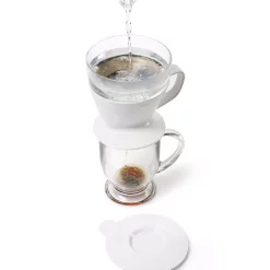Coffee Makers OXO Good Grips 1.5-Cup White Pour-Over Coffee Maker -BergHOFF Shop white oxo drip coffee makers 11180100 1f 1000