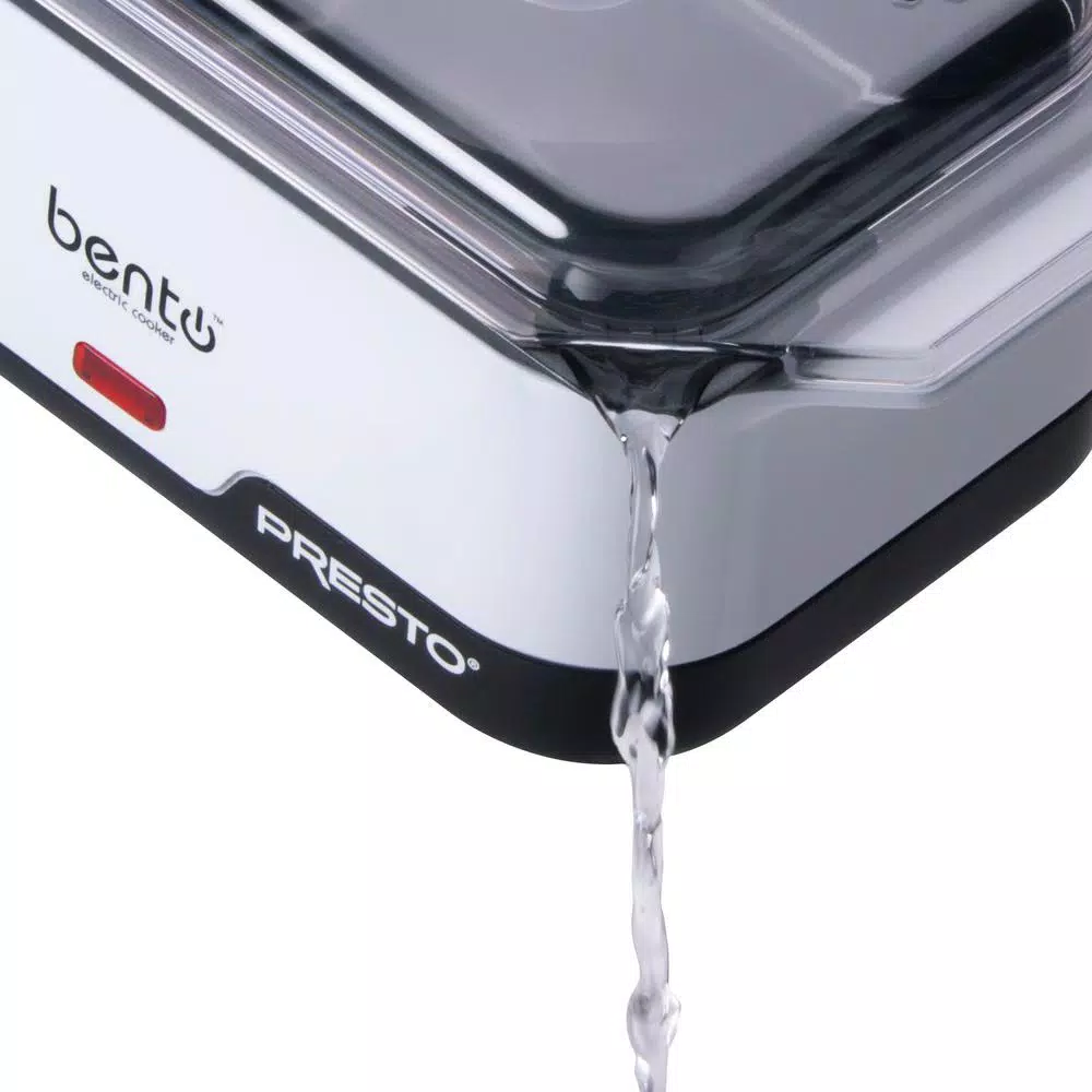 Cookers Presto Bento Box White 1.75 Cup Electric Steamer Ramen Noodle Cooker 6 Cookers Presto Bento Box White 1.75 Cup Electric Steamer Ramen Noodle Cooker - Image 6
