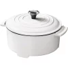 Cookers Starfrit THE ROCK 3.2 Qt. White Electric Casserole Slow Cooker