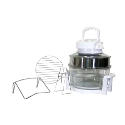 Toasters Tayama Turbo 1300 W White Countertop Convection Oven With Built-In Timer -BergHOFF Shop white tayama toaster ovens to 2000xr 44 1000