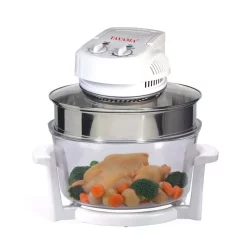 Toasters Tayama Turbo 1300 W White Countertop Convection Oven With Built-In Timer