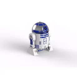 Popcorn Machines Uncanny Brands 2 Oz. Kernel Capacity In Blue/White With Fully Operational Droid Kitchen Appliance Star Wars R2D2 Popcorn Maker