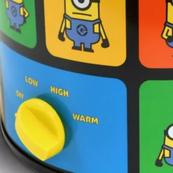 Cookers Uncanny Brands Minions 2 Qt. Slow Cooker Yellow 10 Cookers Uncanny Brands Minions 2 Qt. Slow Cooker Yellow -BergHOFF Shop yellow uncanny brands slow cookers sc2 des min 1f 1000