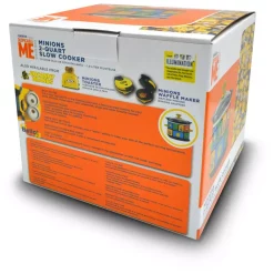 Cookers Uncanny Brands Minions 2 Qt. Slow Cooker Yellow 9 Cookers Uncanny Brands Minions 2 Qt. Slow Cooker Yellow -BergHOFF Shop yellow uncanny brands slow cookers sc2 des min 4f 1000